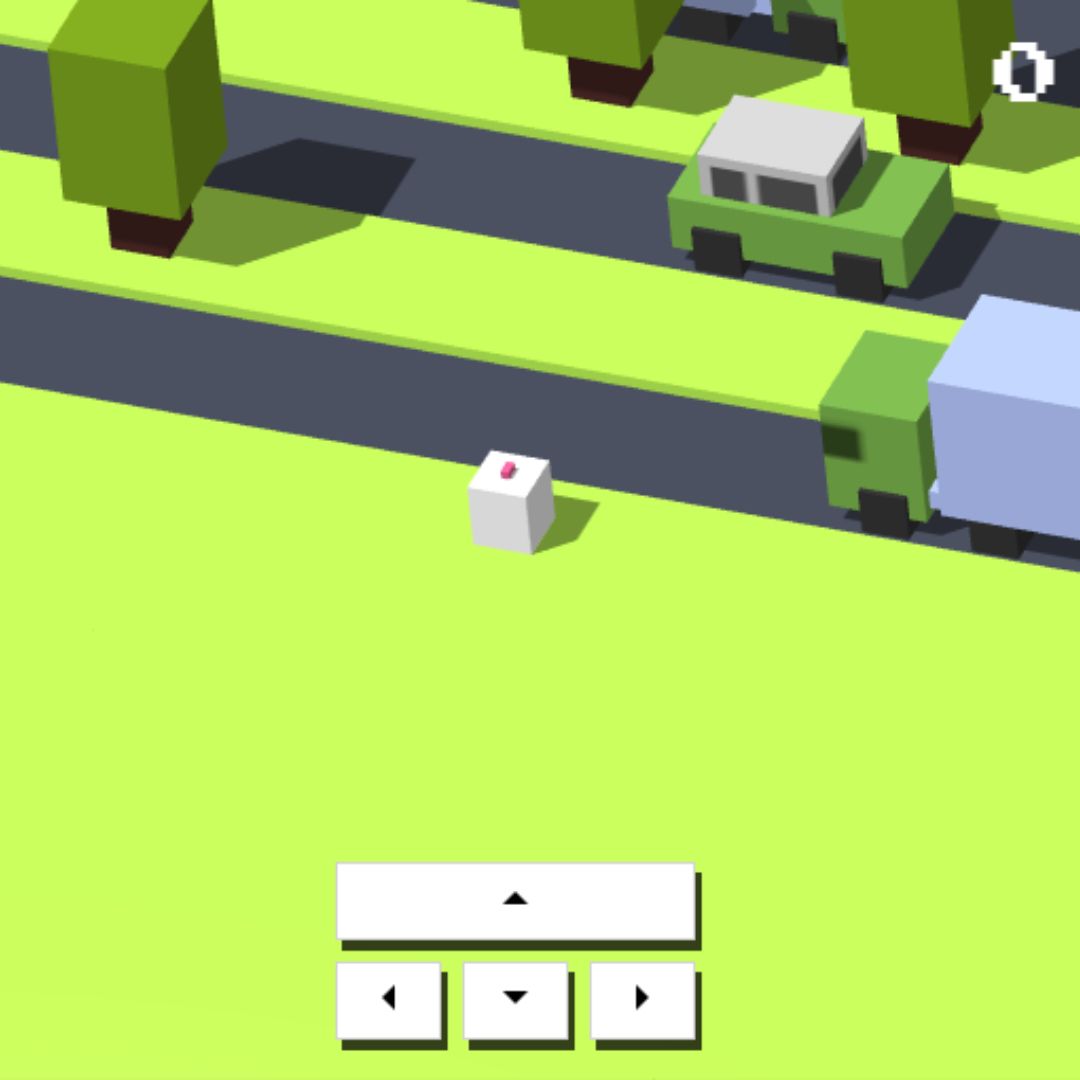 20+ JavaScript Games with Source Code for Beginners - Crossy Road