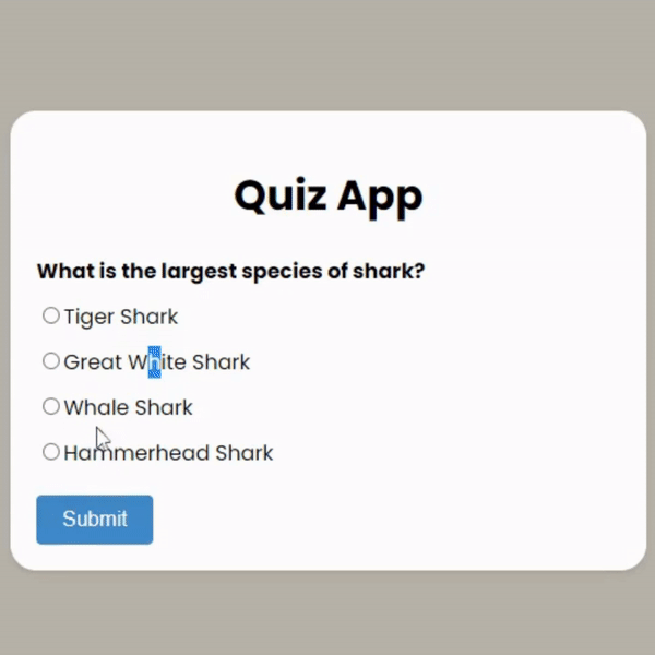 Build a Quiz Application with HTML, CSS, and JavaScript | Step-by-Step ...