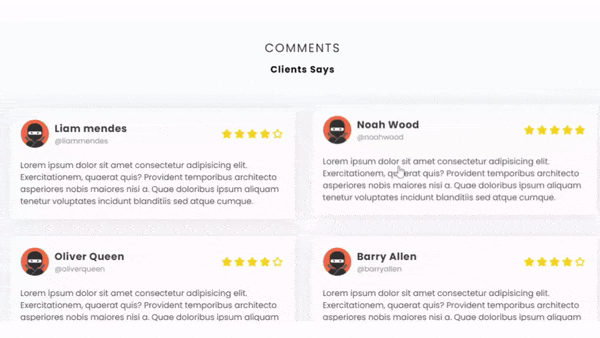 Create a Responsive Customer Review Using HTML and CSS