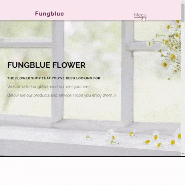 Create a Stunning Flower Shop Landing Page with HTML and CSS (Source code)