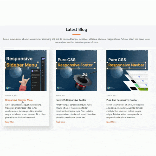 How to Create Simple Responsive Blog Cards with Bootstrap 4