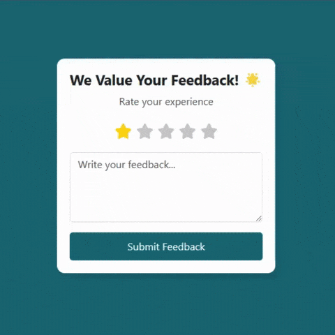 create-bootstrap-5-feedback-form-using-html-css-and-javascript.gif