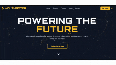 create-electrician-website-template-with-html-css-and-js.gif