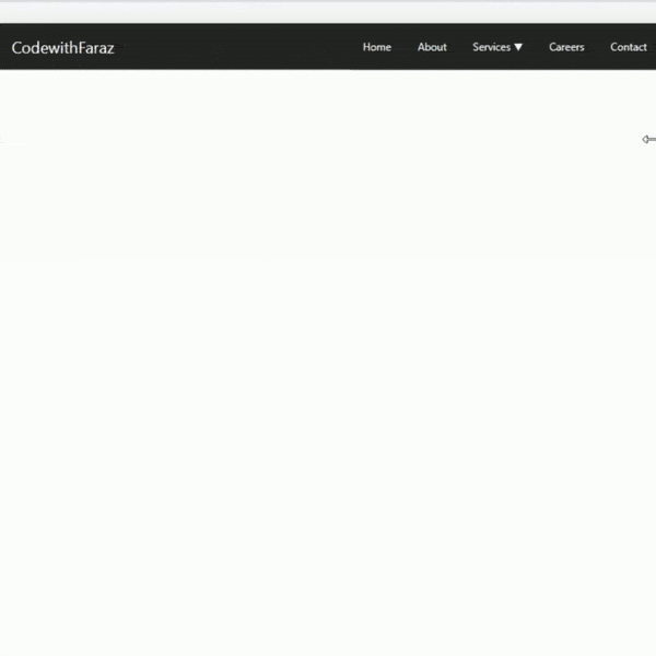 How to Create a Responsive Navbar with Hamburger Menu Using HTML, CSS ... image.