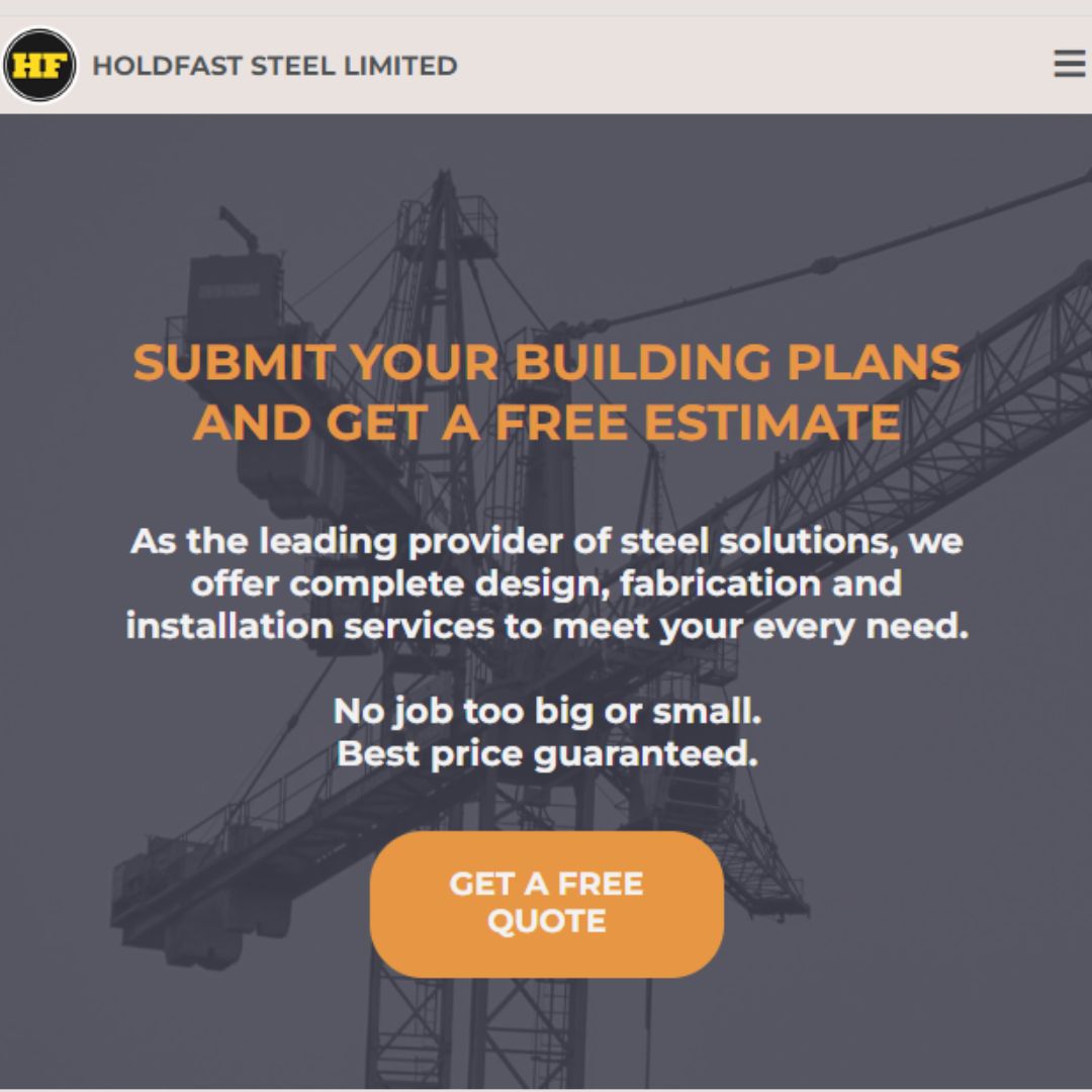 30 Free Landing Page Templates using HTML, CSS, and JavaScript - Industrial