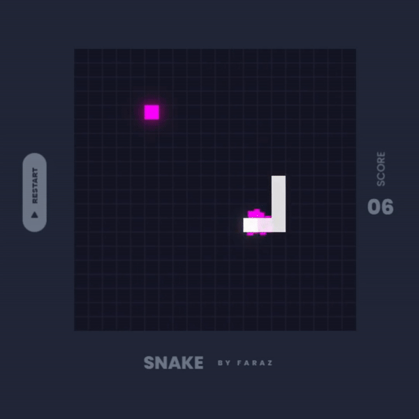 Play the Classic Snake Game in Your Browser, Built with HTML, CSS