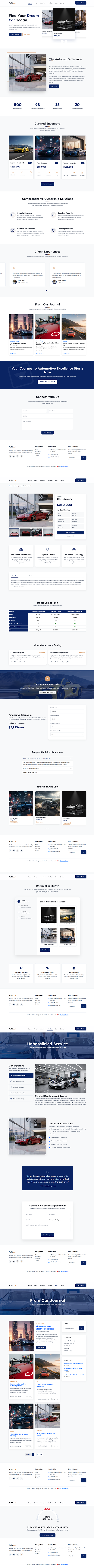AutoLex - Car Dealer and Automotive HTML Template