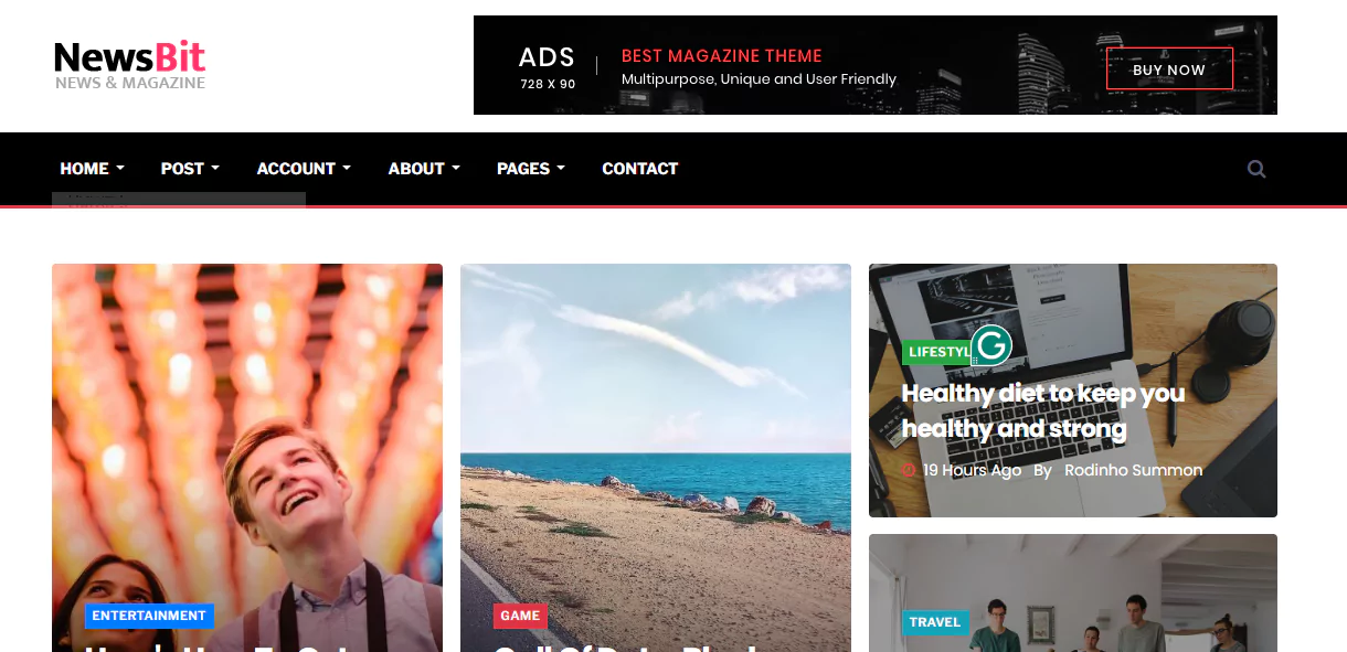 bootstrap-news-magazine-template