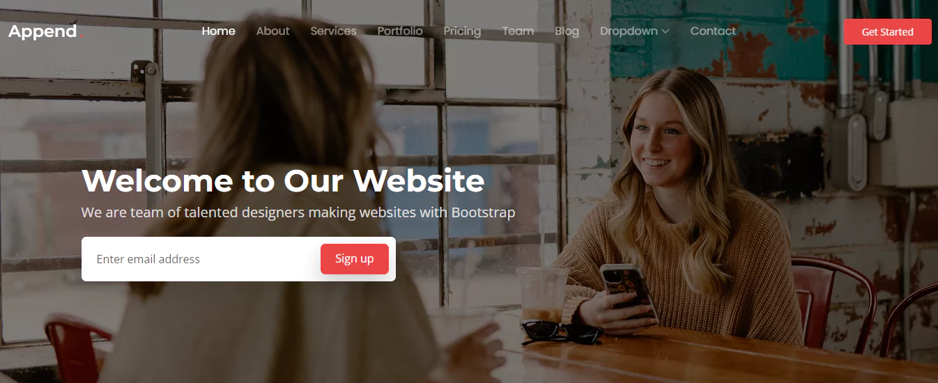 bootstrap-template-for-startups-and-it-services
