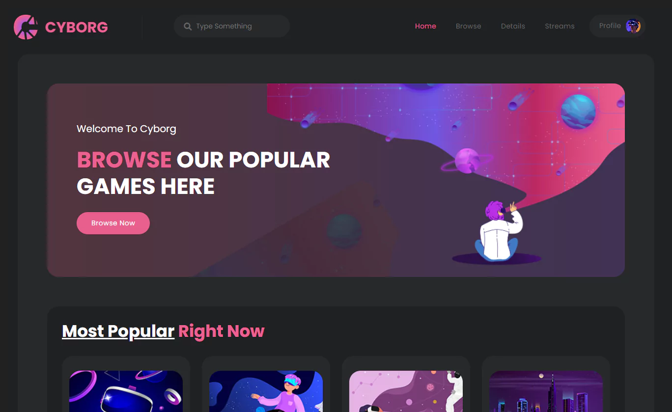 gaming-website-template