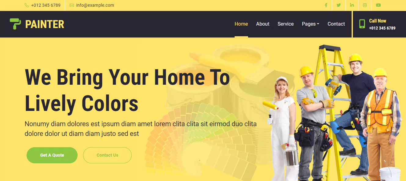 painting-company-website-template