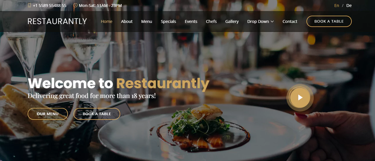 restaurant-website-template