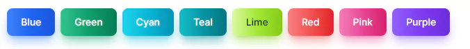 button elements with color shadows