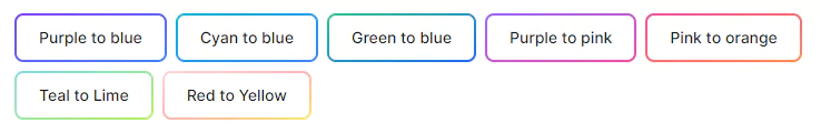 button with gradient outline