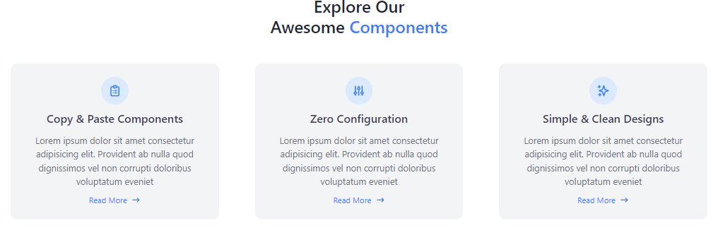 feature centered