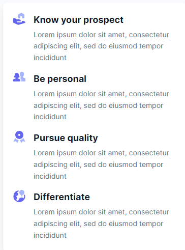 features card - tailwind css