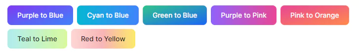 gradient duotone buttons