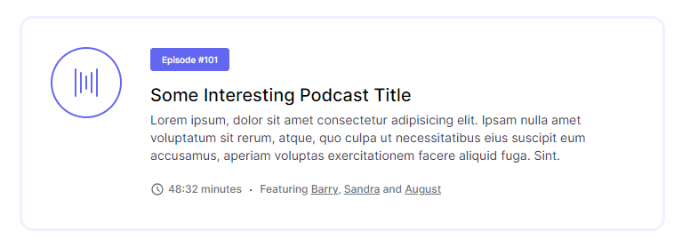 tailwind podcast post