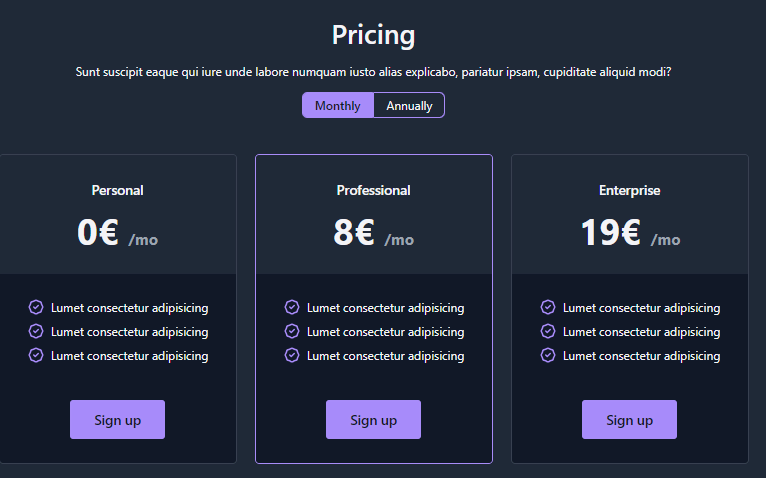 pricing #3