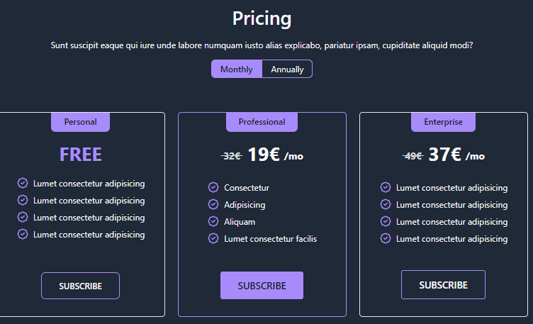 pricing #5