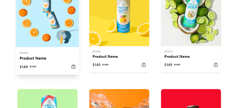 responsive products grid