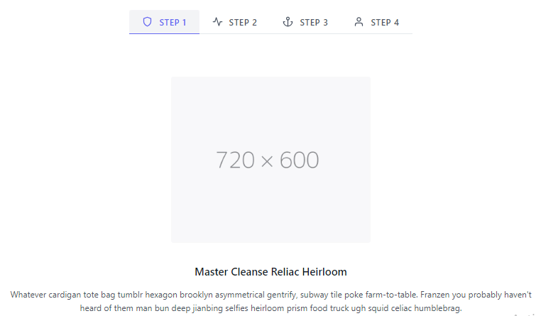 30 tailwind css stepper - steps #14