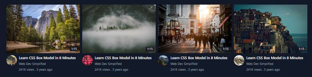 tailwind youtube - home timeline