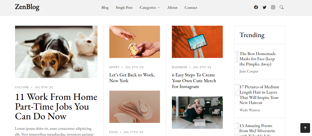 bootstrap-blog-template