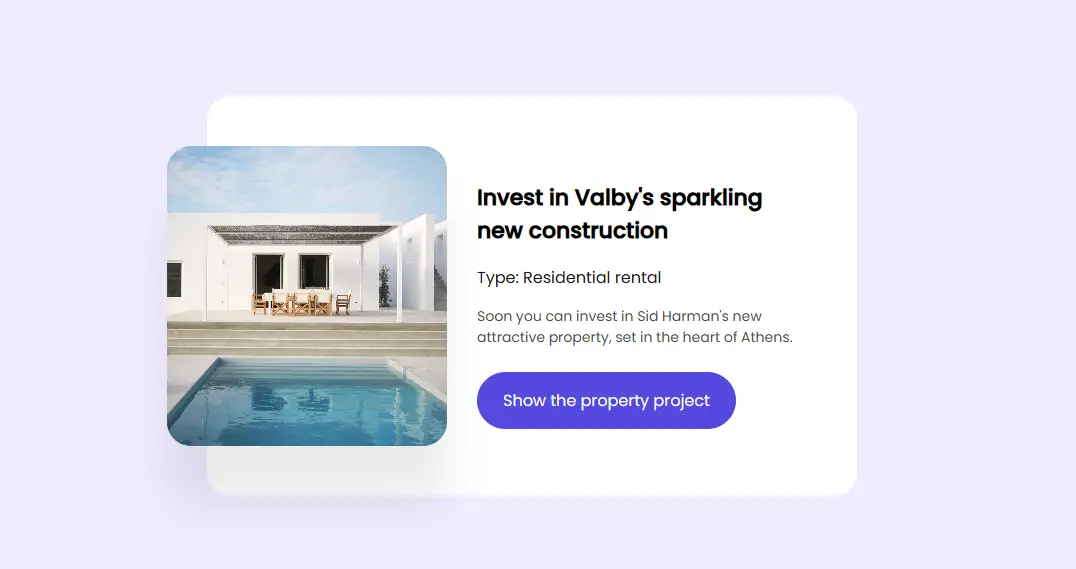Preview of Property Card
