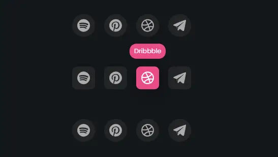 Preview of Social Media Tooltips