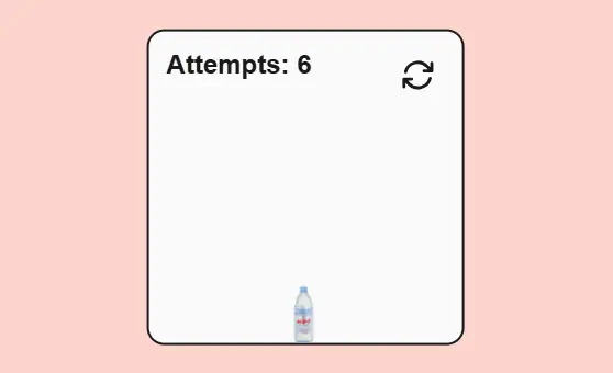 Preview of Bottle Flip CAPTCHA