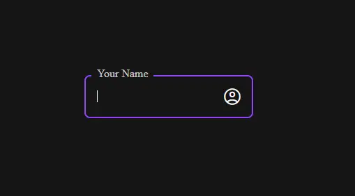 Preview of Floating Label Textbox with Icon
