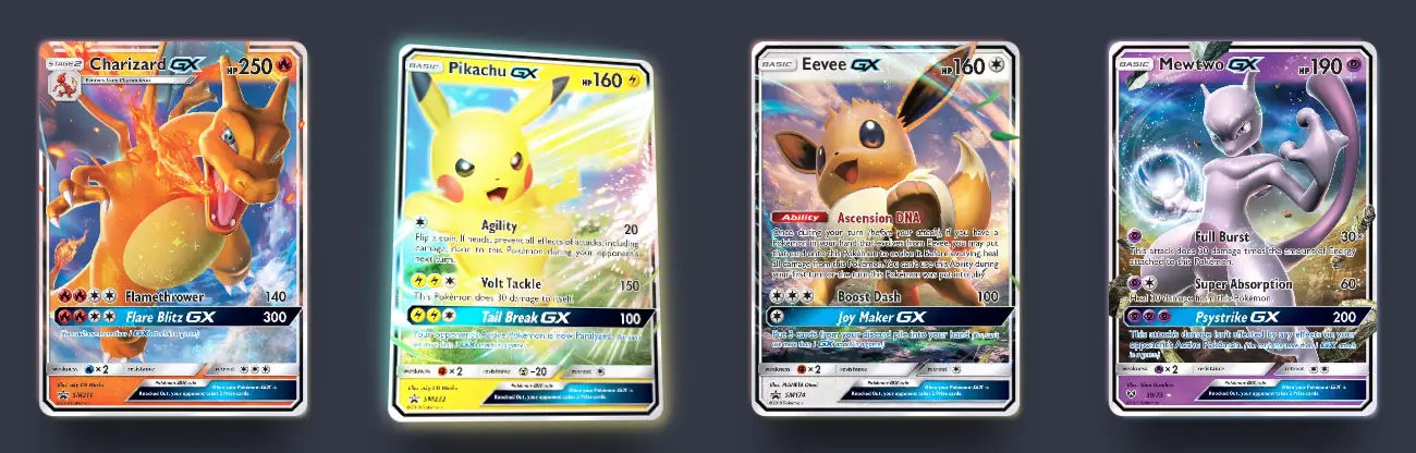 Preview of Pokemon Holo Effect Card Display