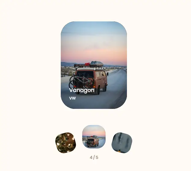 Preview of Synchronized Gallery Carousel with Thumbnails